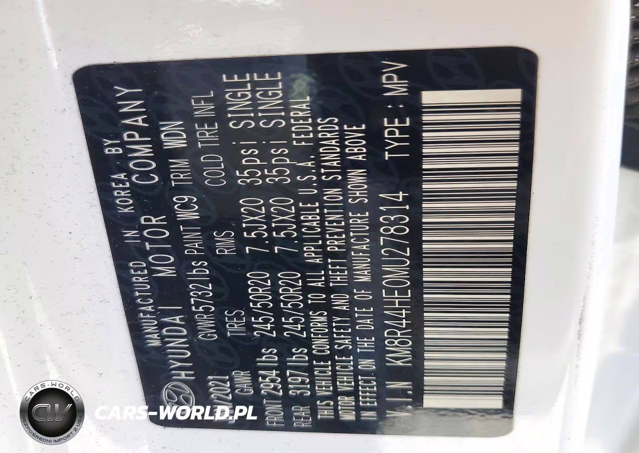 2021 Hyundai Palisade Sel VIN:KM8R44HE0MU278314 - 13