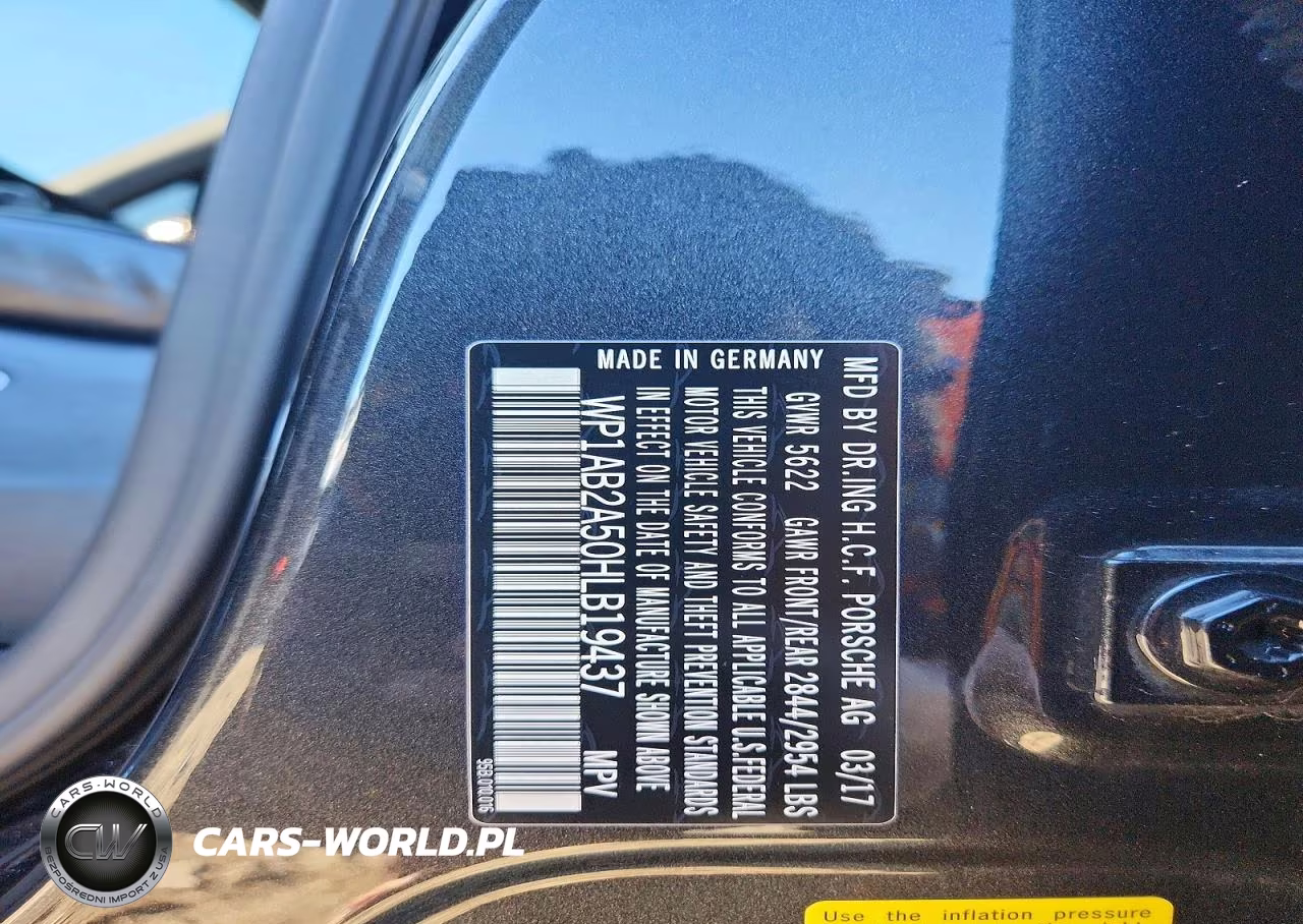 2017 Porsche Macan S VIN:WP1AB2A50HLB19437 - 13