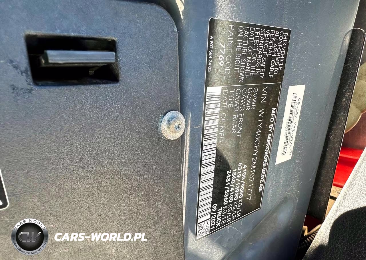 2021 Mercedes-Benz Sprinter 2500 VIN:W1Y40CHY2MT071777 - 10
