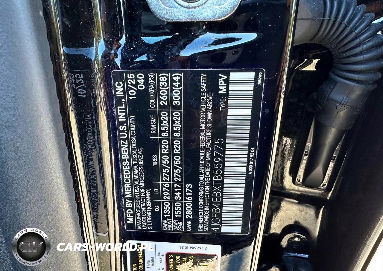 2026 Mercedes-Benz Gle 350 VIN:4JGFB4EBXTB559775 - 10