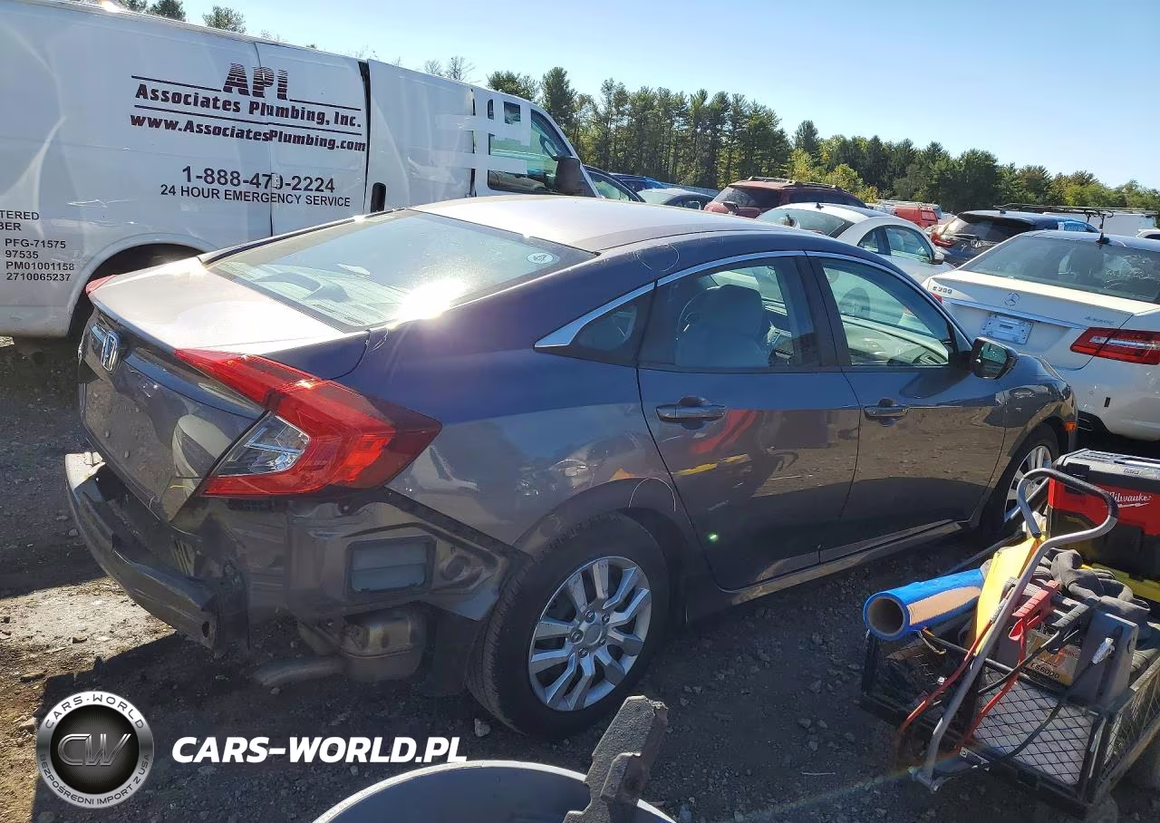 2017 Honda Civic Lx VIN:19XFC2F59HE036742 - 3