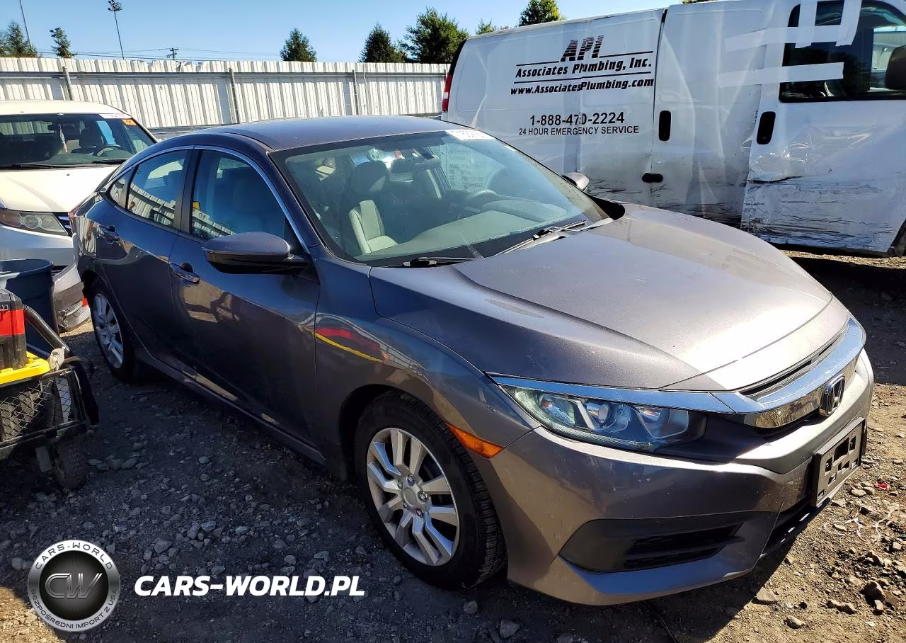 2017 Honda Civic Lx VIN:19XFC2F59HE036742 - 4