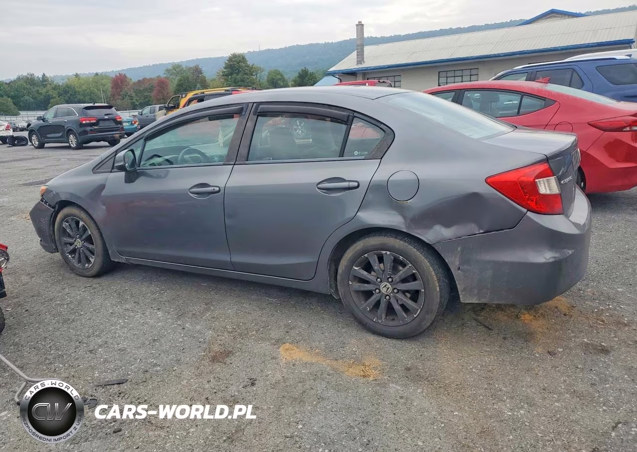 2012 Honda Civic Ex VIN:19XFB2F87CE349164 - 2