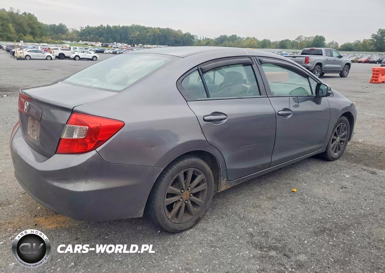 2012 Honda Civic Ex VIN:19XFB2F87CE349164 - 3