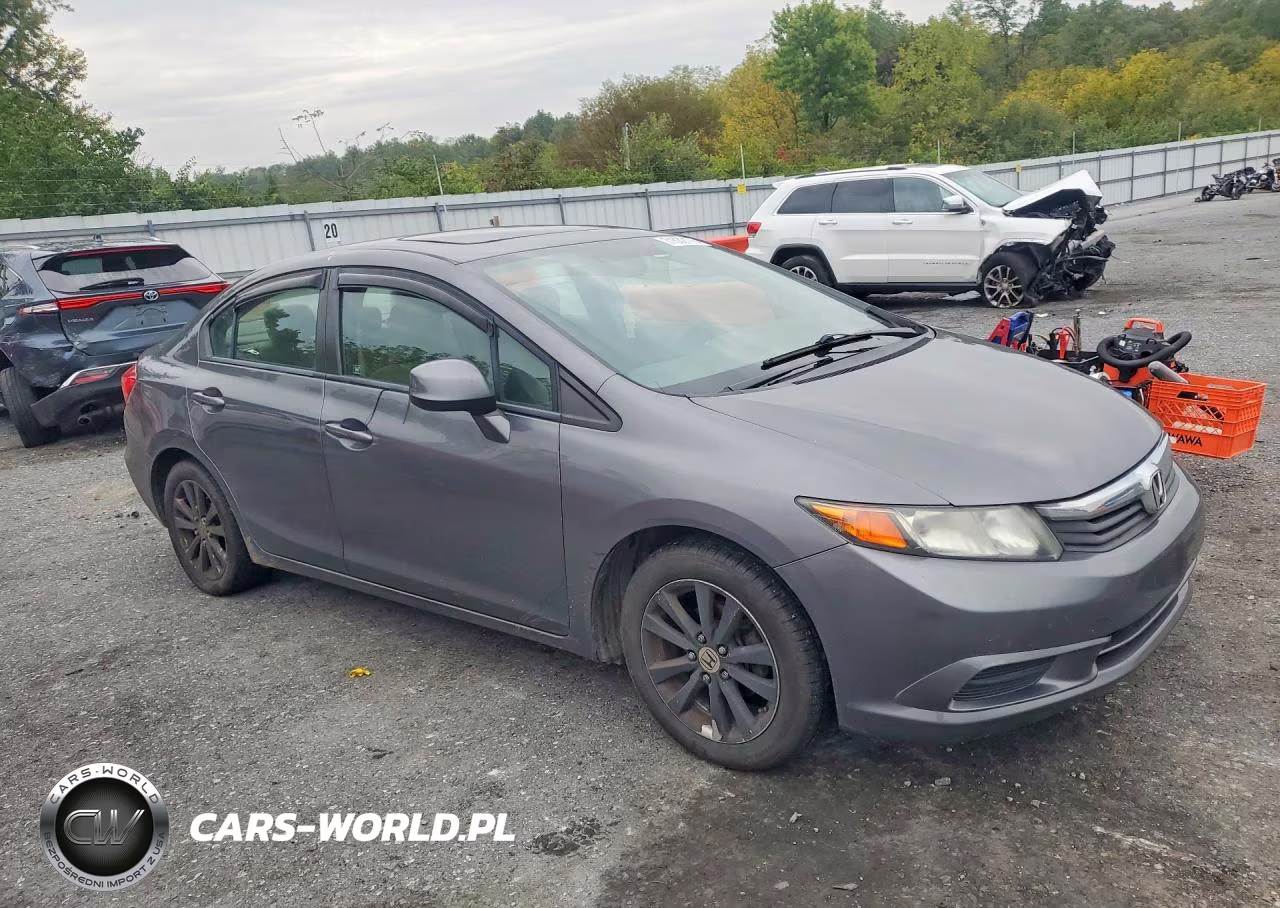 2012 Honda Civic Ex VIN:19XFB2F87CE349164 - 4