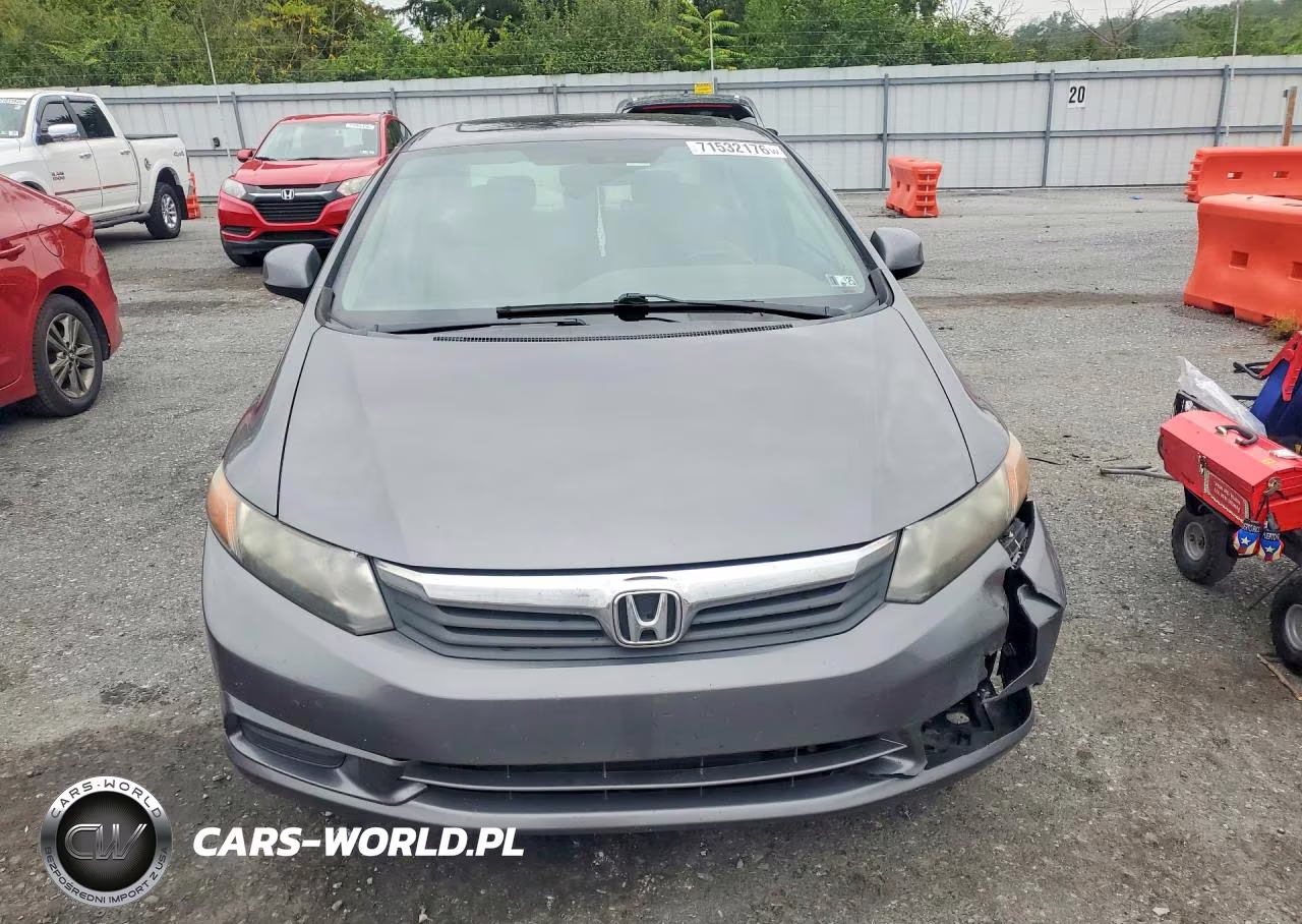 2012 Honda Civic Ex VIN:19XFB2F87CE349164 - 5