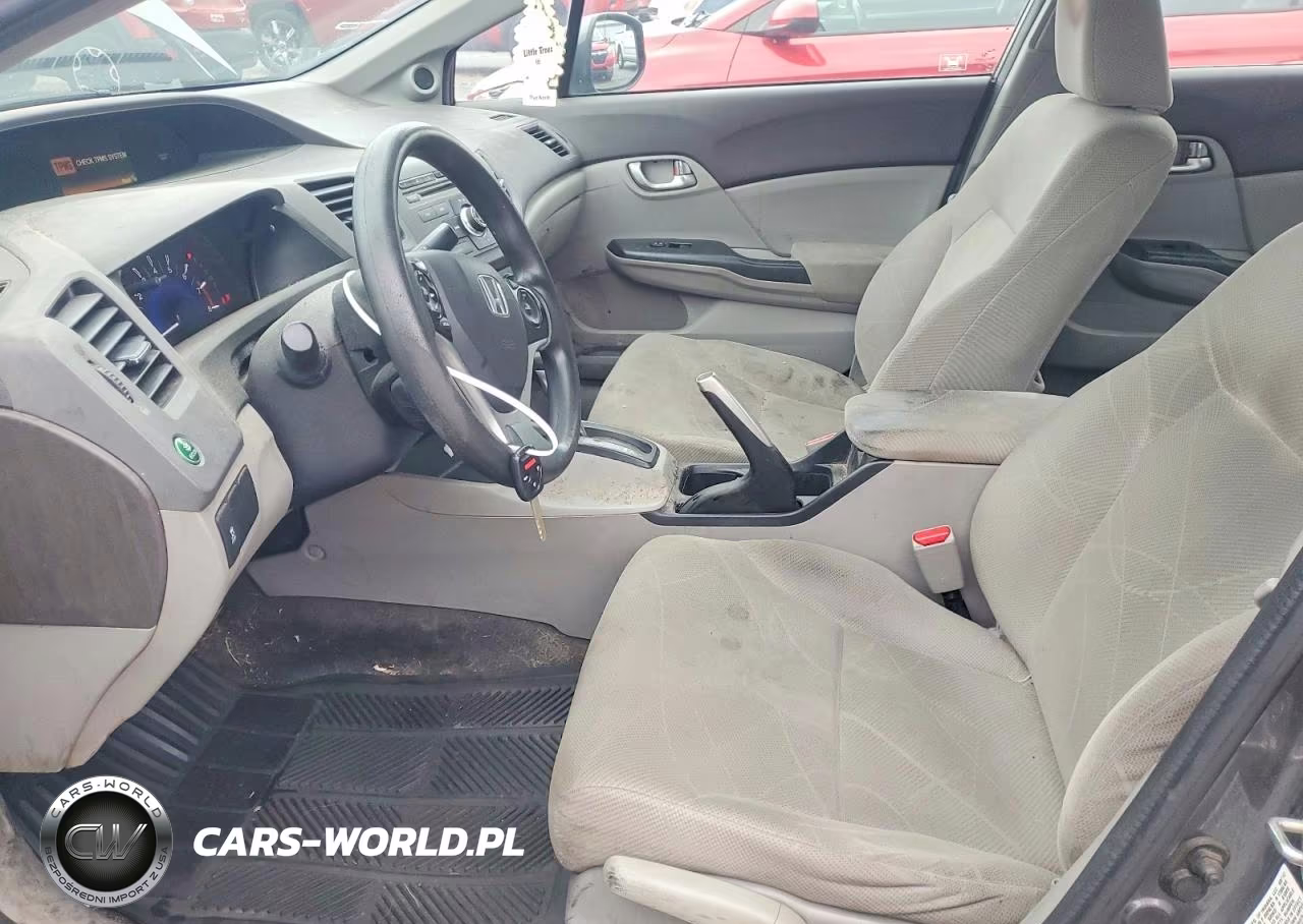 2012 Honda Civic Ex VIN:19XFB2F87CE349164 - 7