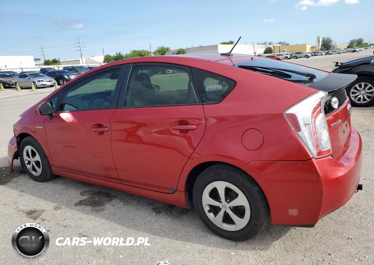 2013 Toyota Prius VIN:JTDKN3DU7D0351387 - 2