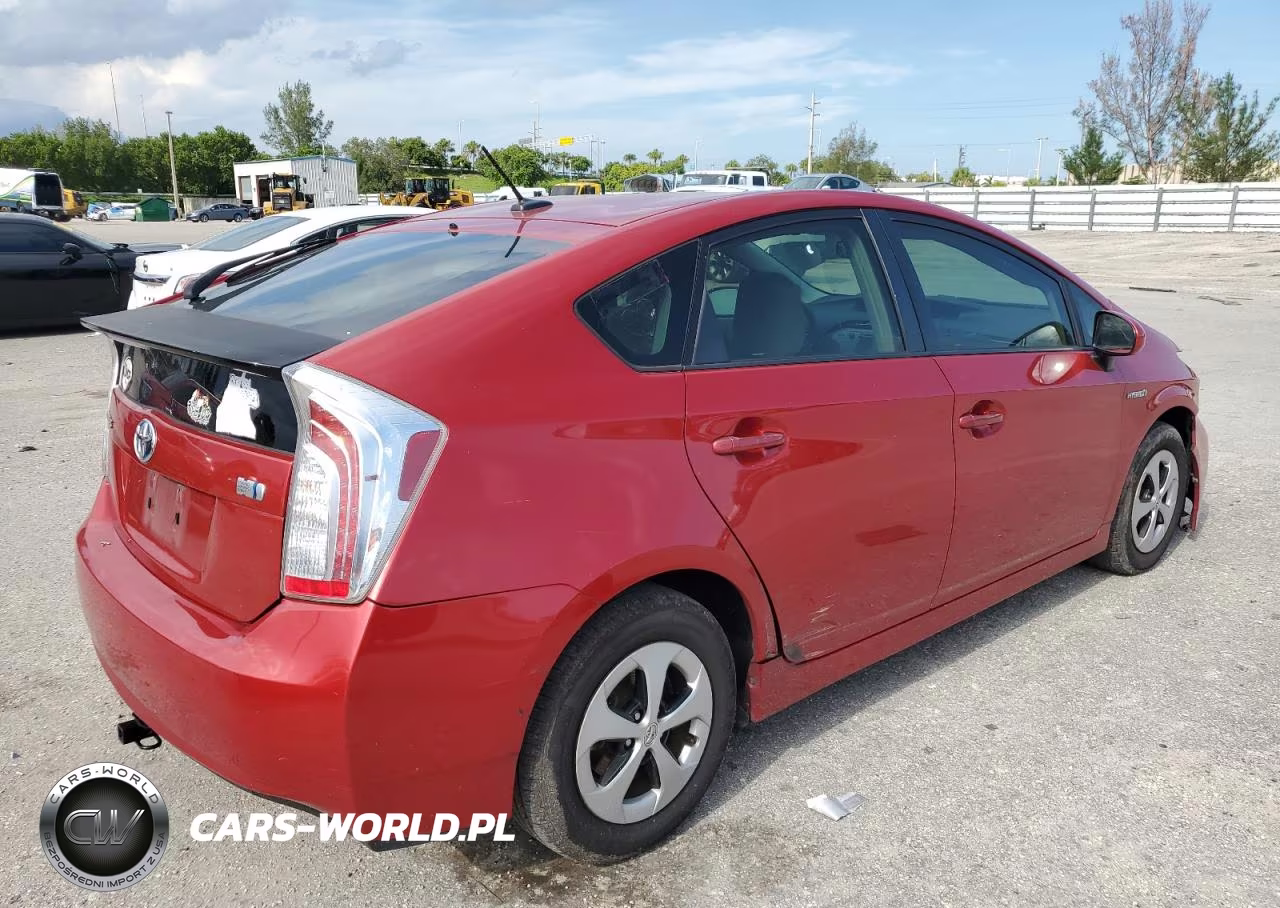 2013 Toyota Prius VIN:JTDKN3DU7D0351387 - 3