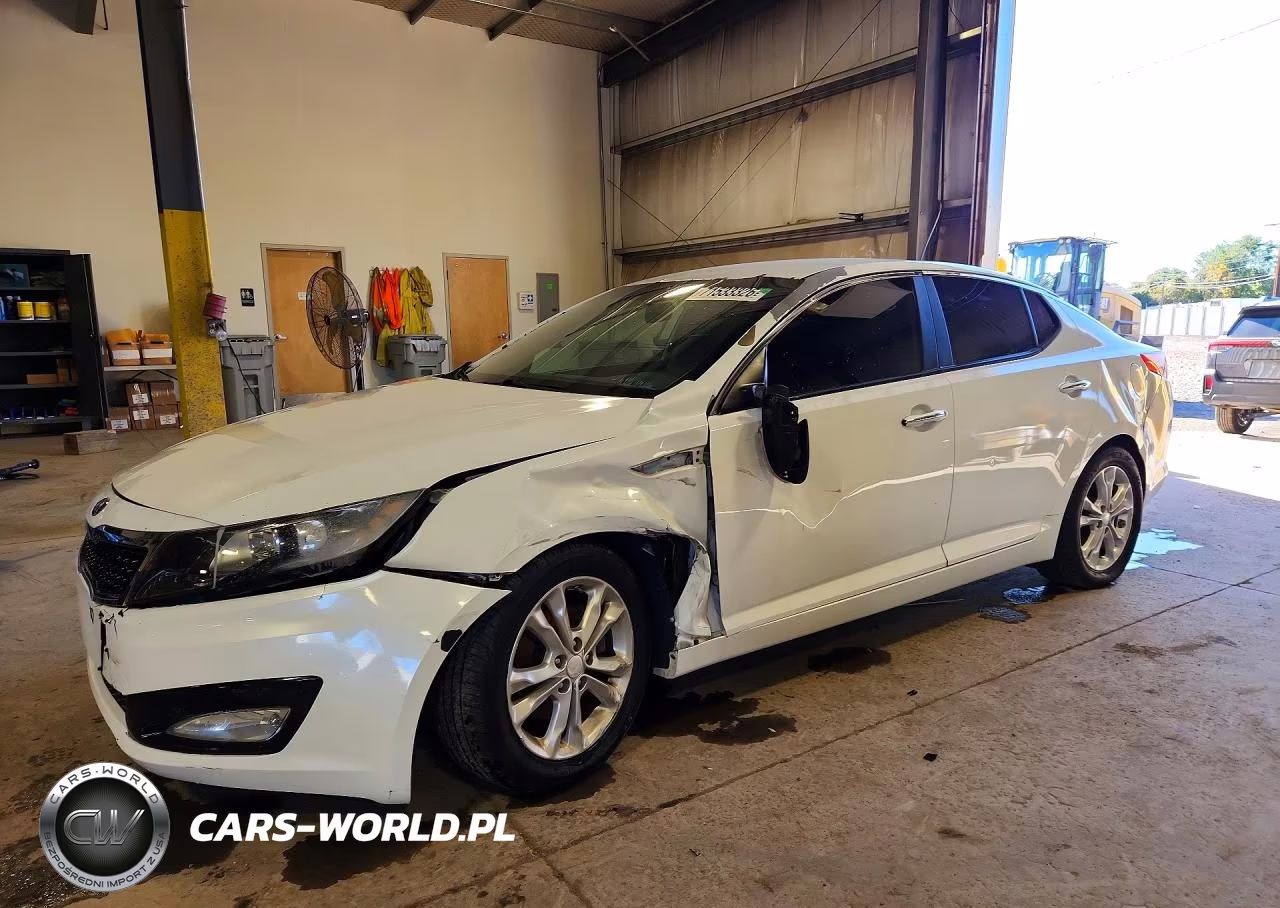 2013 Kia Optima Lx VIN:5XXGM4A77DG181835 - 1