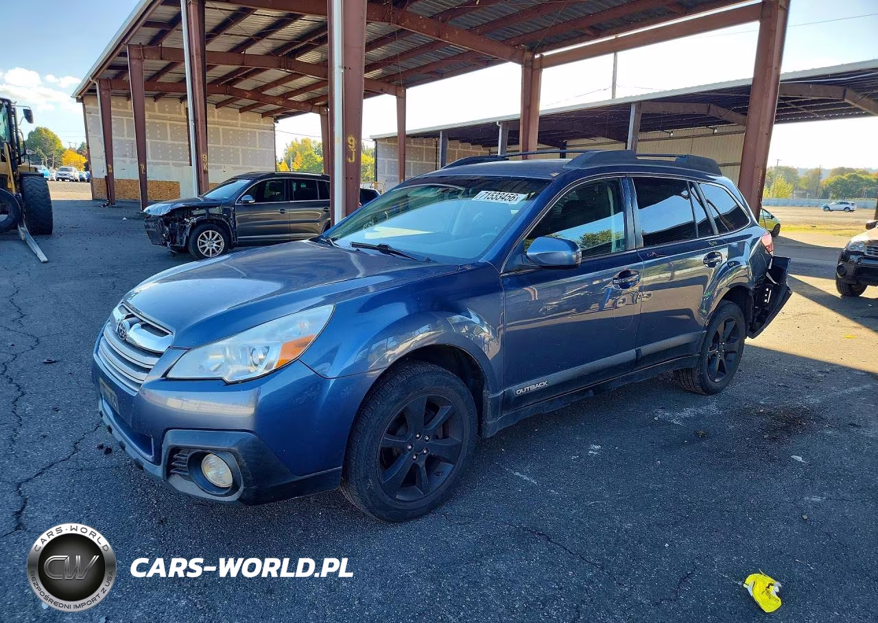 2013 Subaru Outback 2.5I Premium VIN:4S4BRBCC8D1228761 - 1