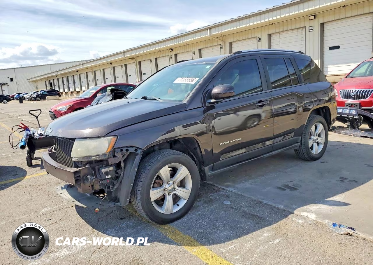2014 Jeep Compass Latitude VIN:1C4NJCEB6ED856675 - 1