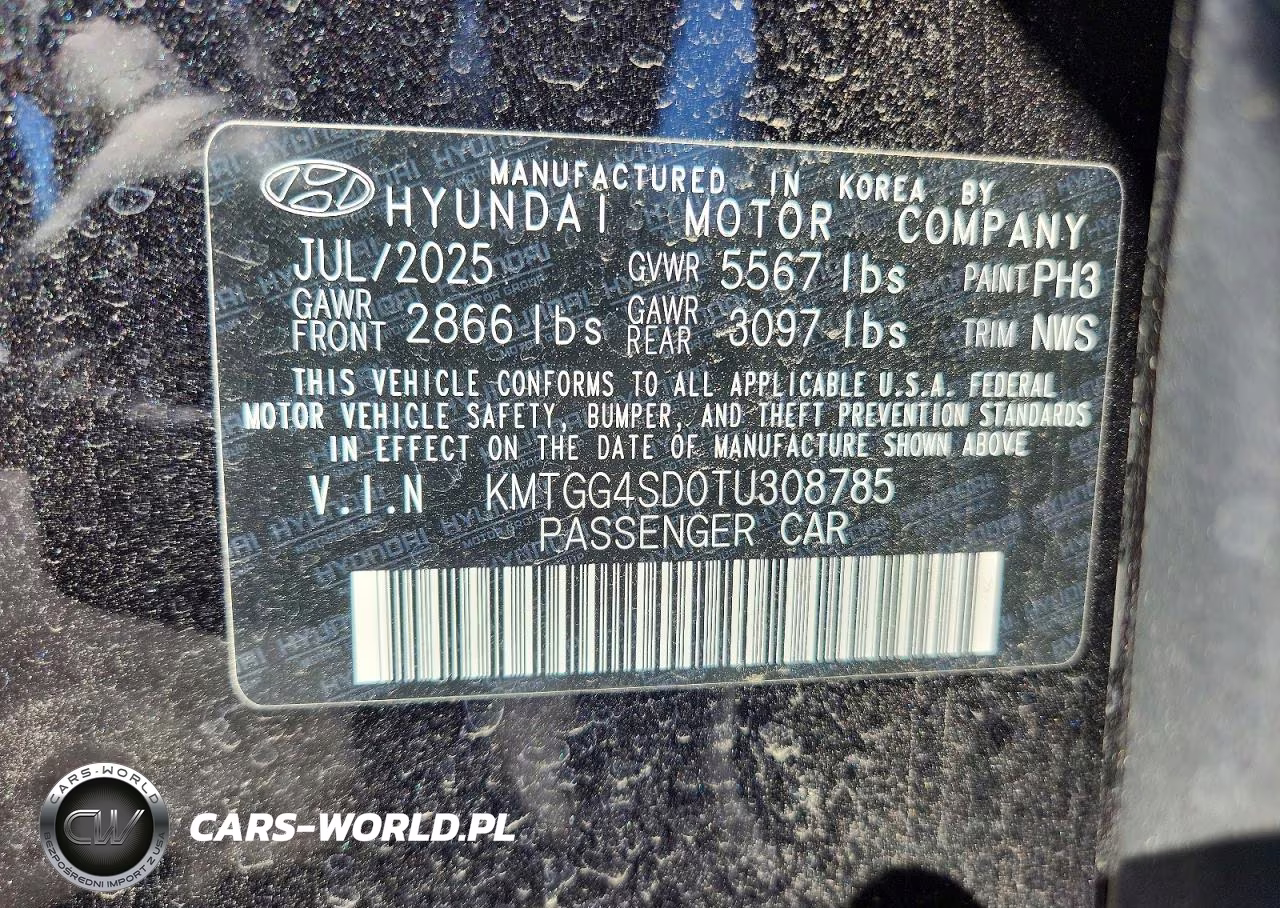 2026 Genesis G80 Sport Prestige VIN:KMTGG4SD0TU308785 - 12