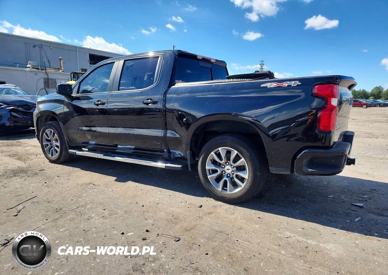2021 Chevrolet Silverado K1500 Rst VIN:1GCUYEEL5MZ210539 - 2
