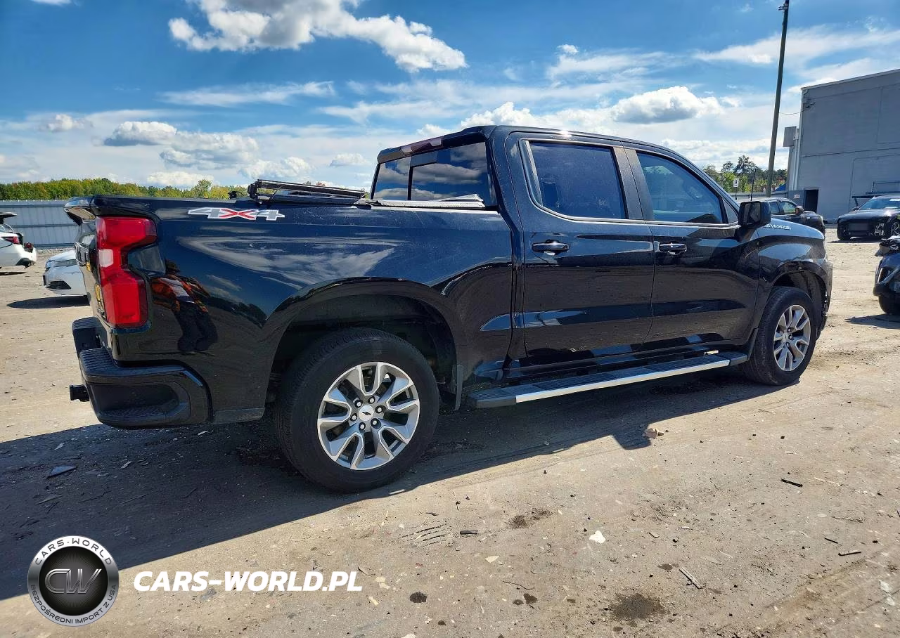 2021 Chevrolet Silverado K1500 Rst VIN:1GCUYEEL5MZ210539 - 3