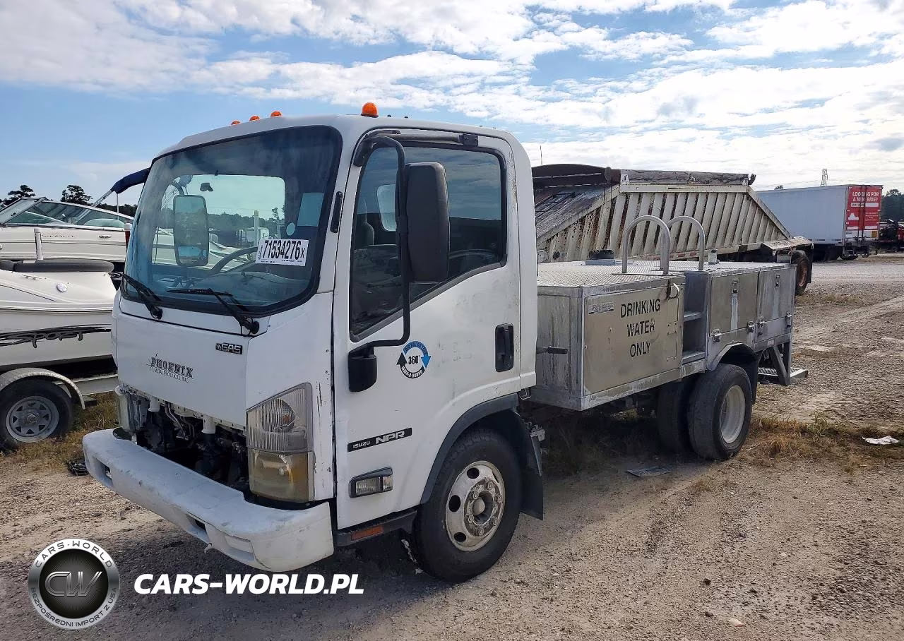 2019 Isuzu Npr Water Truck VIN:54DB4W1B8KS803352 - 1