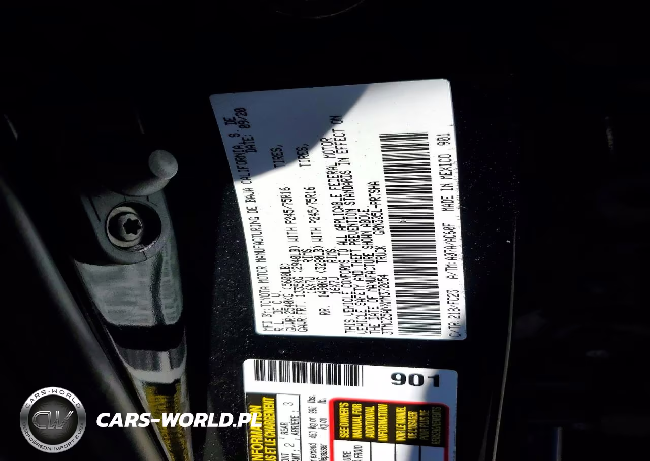 2021 Toyota Tacoma Sr5 V6 VIN:3TMCZ5ANXMM372054 - 12