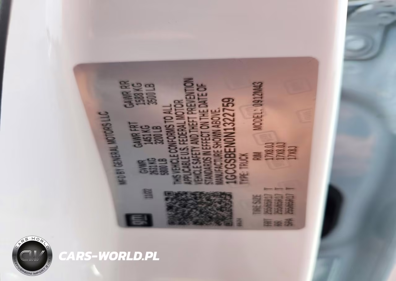 2022 Chevrolet Colorado VIN:1GCGSBEN0N1322759 - 13