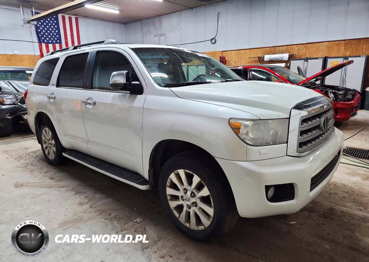 2012 Toyota Sequoia Platinum VIN:5TDDW5G18CS066728 - 4