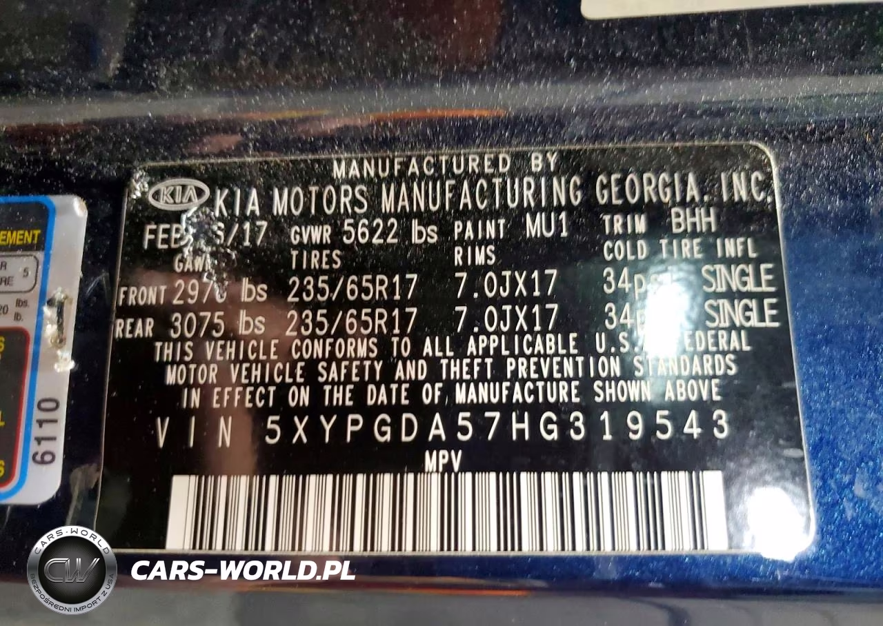 2017 Kia Sorento Lx V6 VIN:5XYPGDA57HG319543 - 13