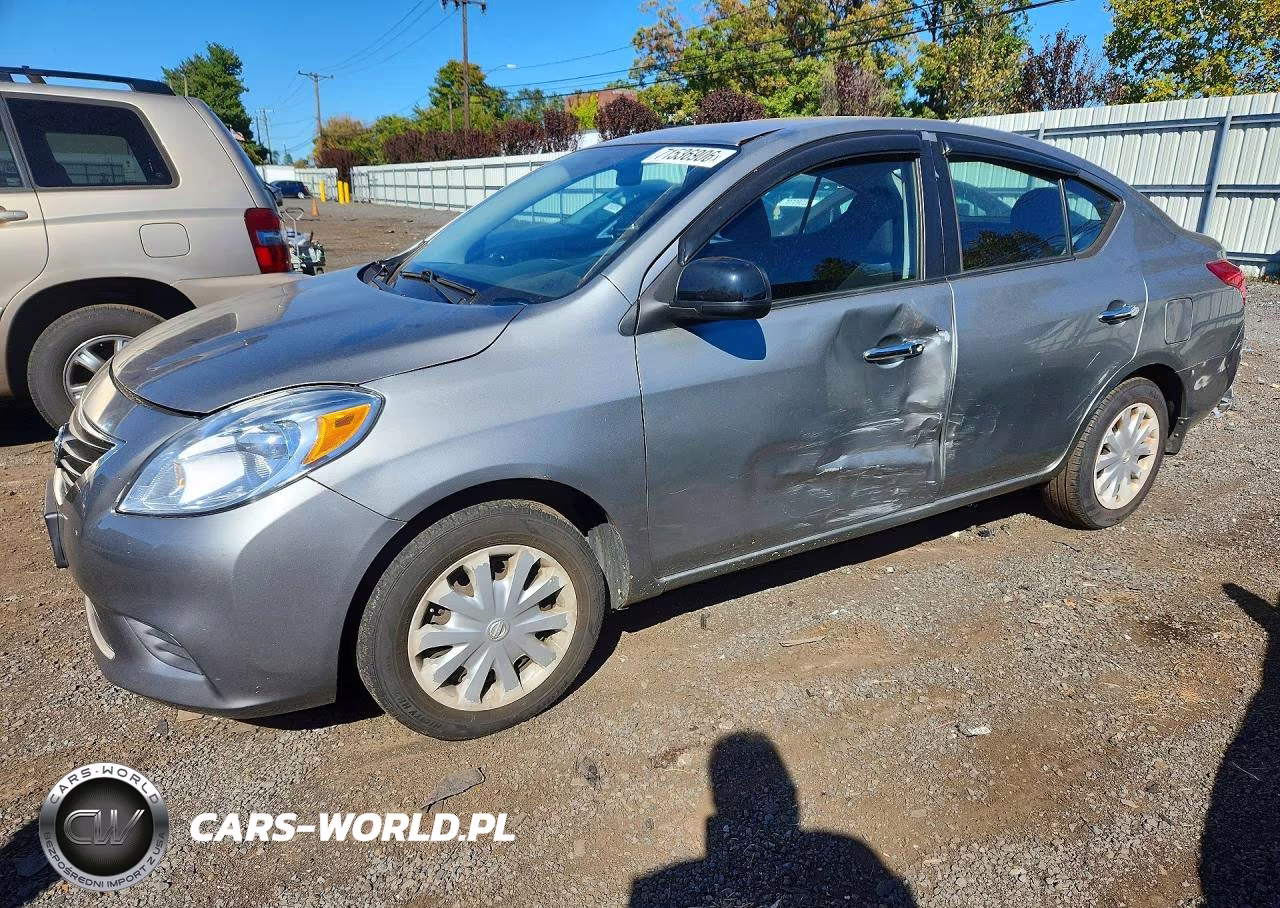 2012 Nissan Versa 1.6 S VIN:3N1CN7AP7CL875511 - 1