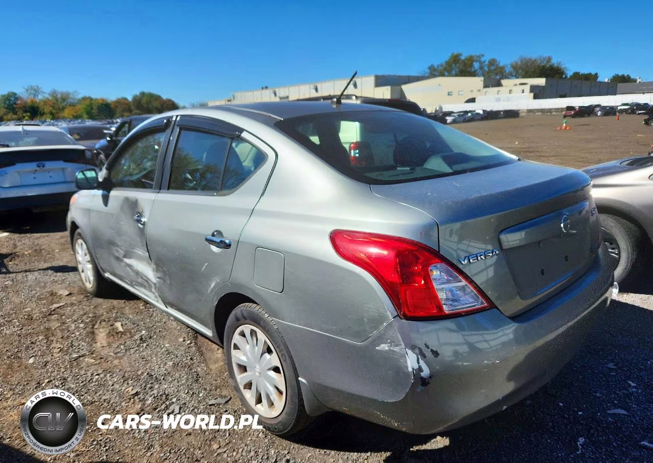 2012 Nissan Versa 1.6 S VIN:3N1CN7AP7CL875511 - 2