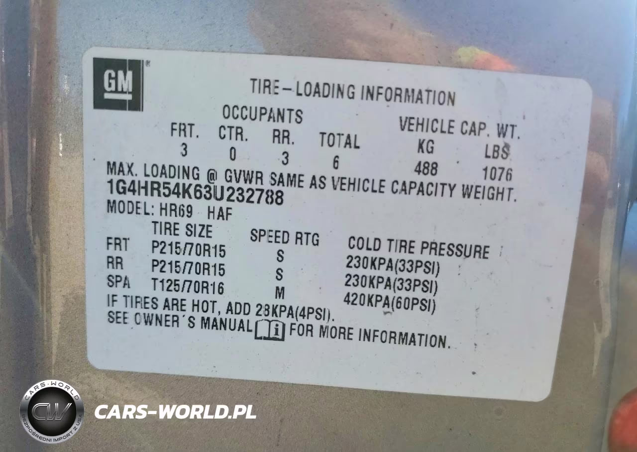 2003 Buick Lesabre Limited VIN:1G4HR54K63U232788 - 12