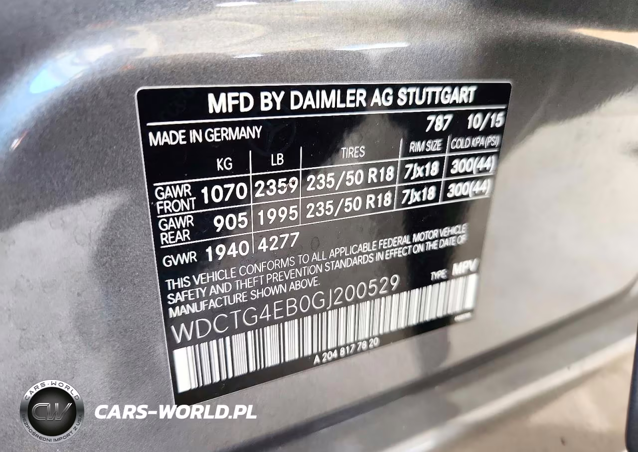 2016 Mercedes-Benz Gla 250 VIN:WDCTG4EB0GJ200529 - 13
