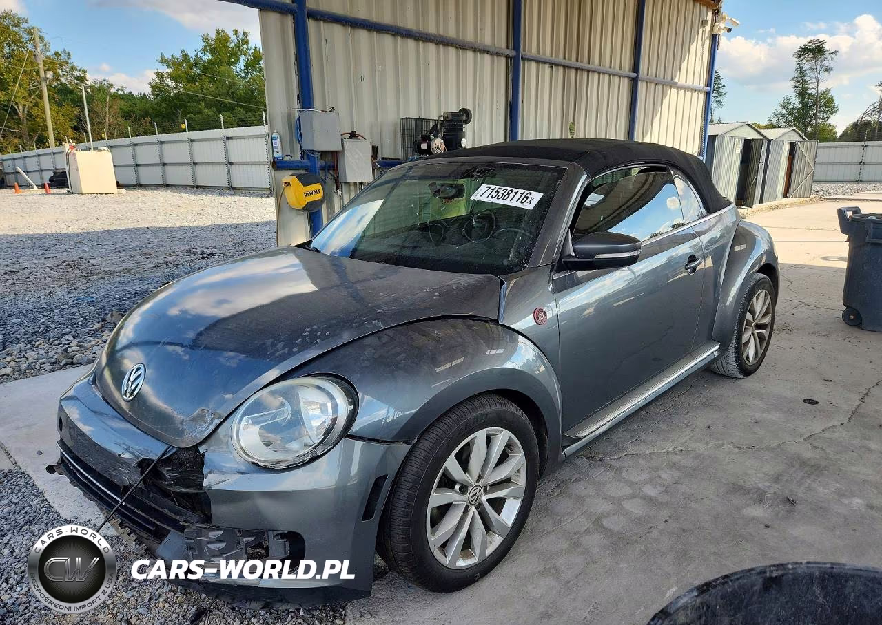 2013 Volkswagen Beetle VIN:3VW5L7ATXDM813862 - 1