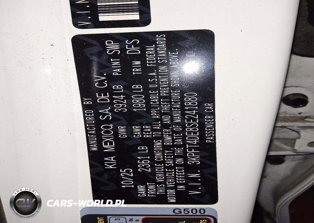 2025 Kia K4 Lxs VIN:3KPFT4DE8SE241880 - 13