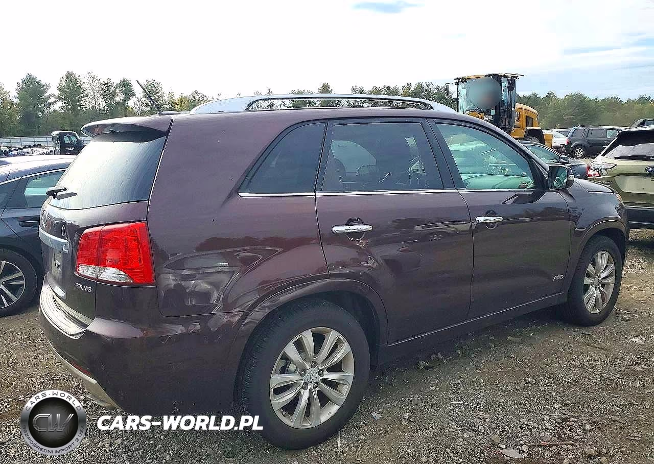 2012 Kia Sorento Sx VIN:5XYKWDA20CG253011 - 3