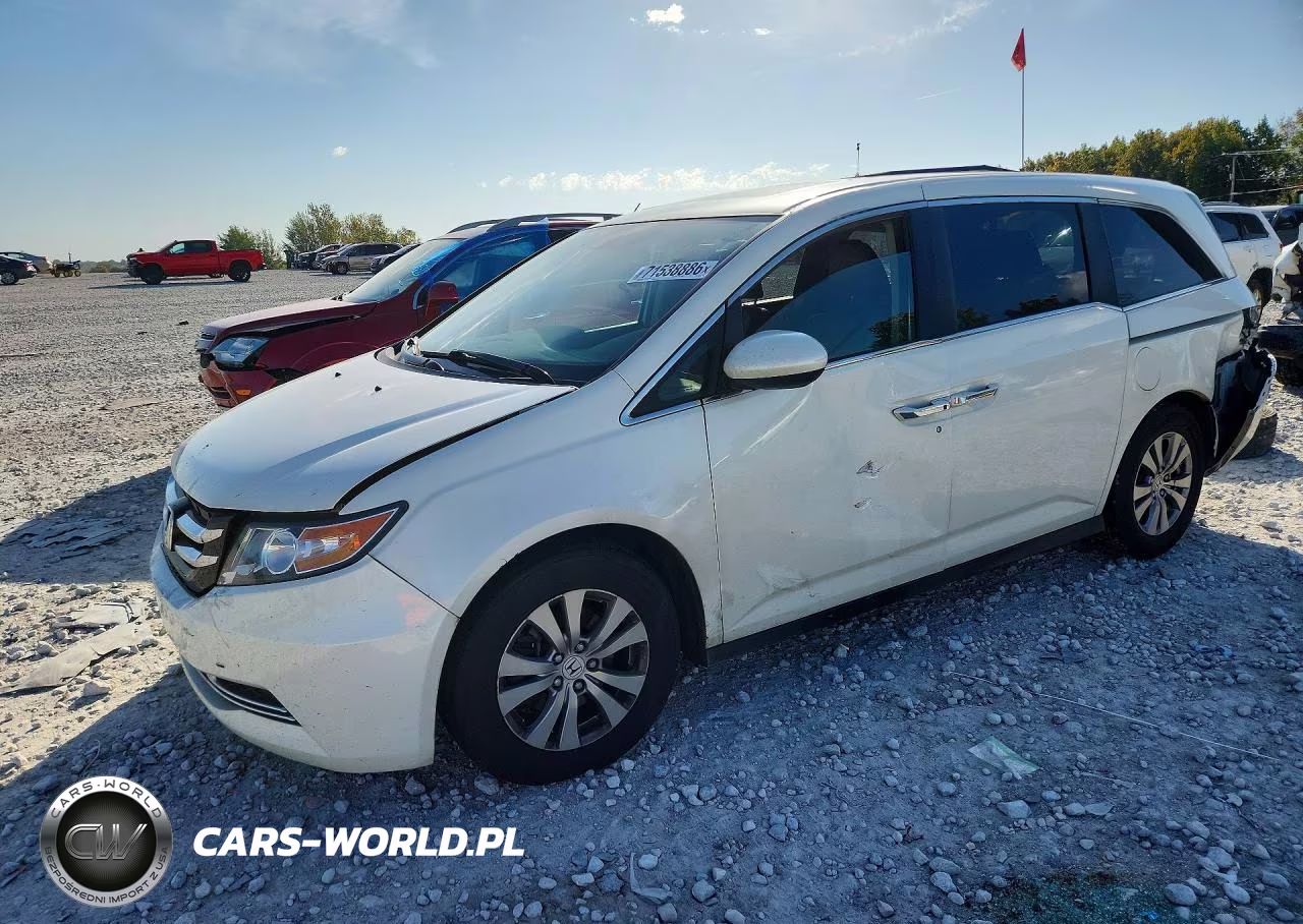 2016 Honda Odyssey Exl VIN:5FNRL5H63GB140351 - 1
