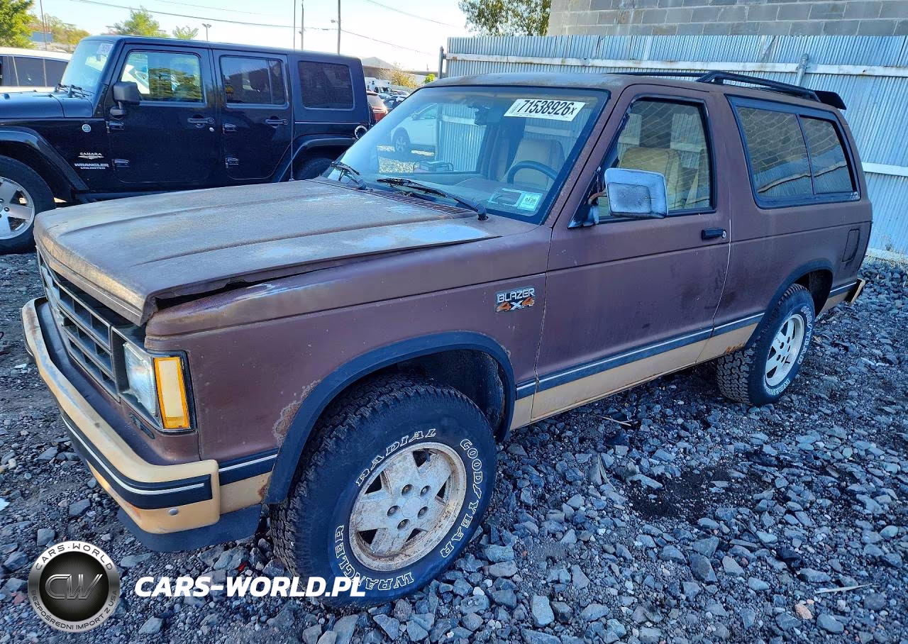 1988 Chevrolet Blazer S10