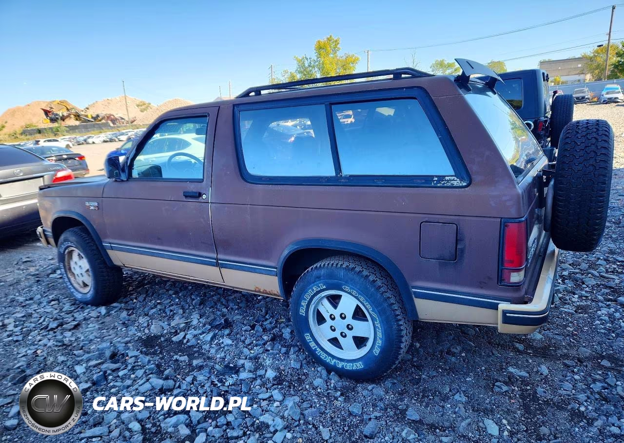1988 Chevrolet Blazer S10 VIN:1GNCT18Z9J0159654 - 2