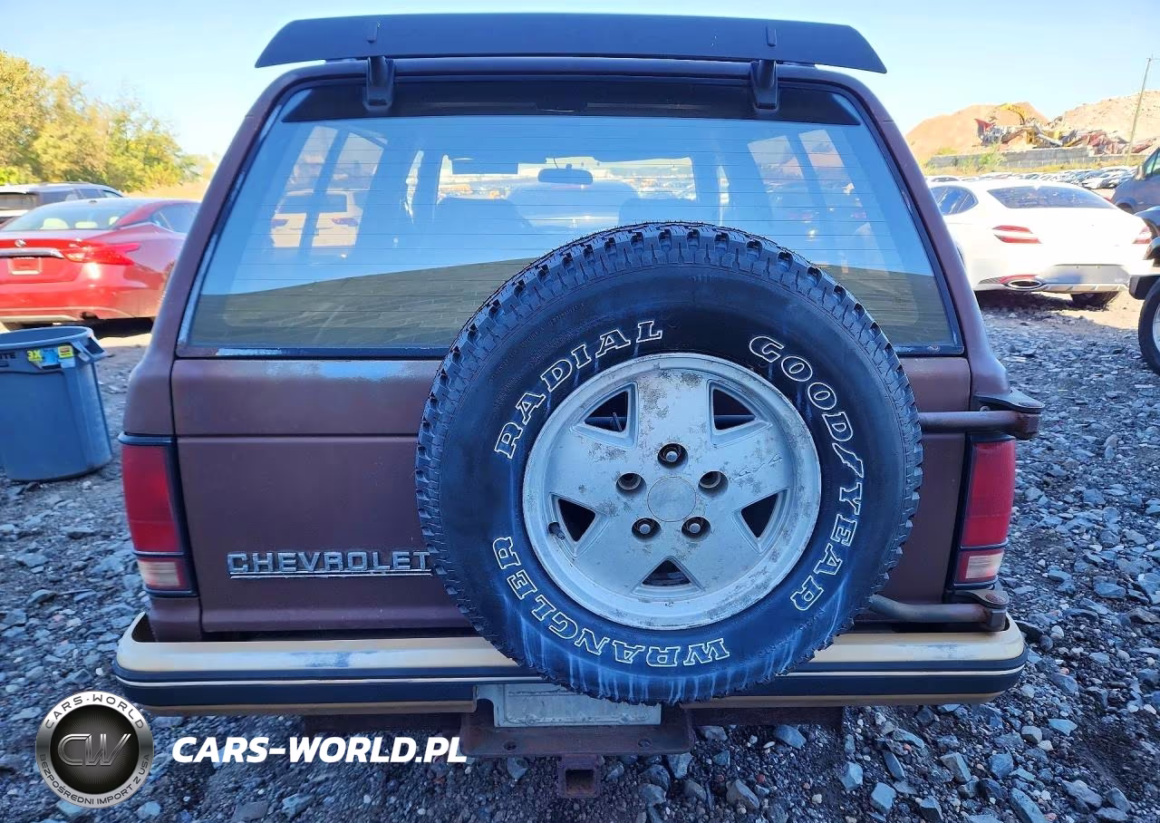 1988 Chevrolet Blazer S10 VIN:1GNCT18Z9J0159654 - 6