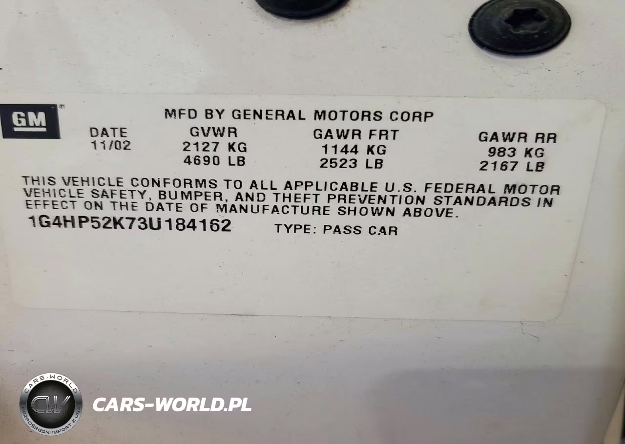 2003 Buick Lesabre Custom VIN:1G4HP52K73U184162 - 12