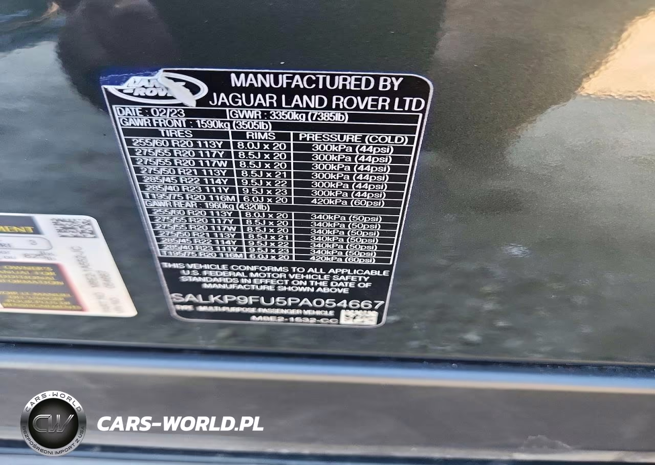 2023 Land Rover Range Rover Se VIN:SALKP9FU5PA054667 - 13