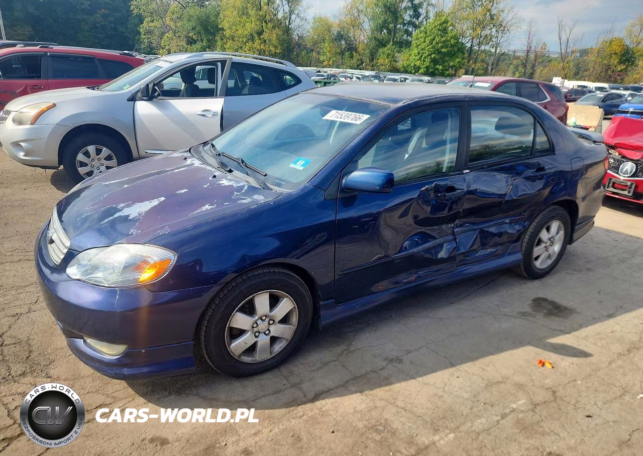 2004 Toyota Corolla S VIN:2T1BR32E24C246844 - 1