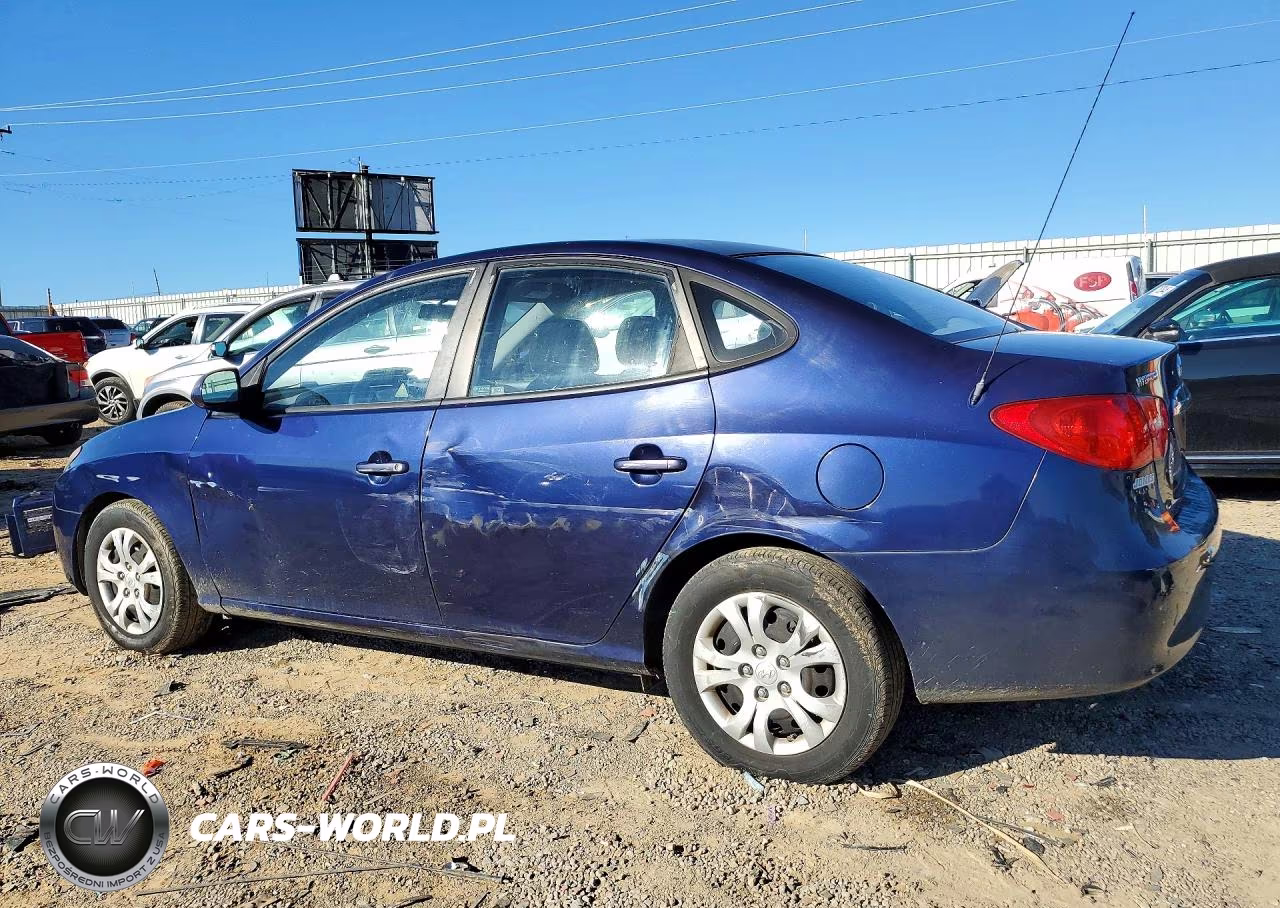 2010 Hyundai Elantra Blue VIN:KMHDU4AD9AU133599 - 2