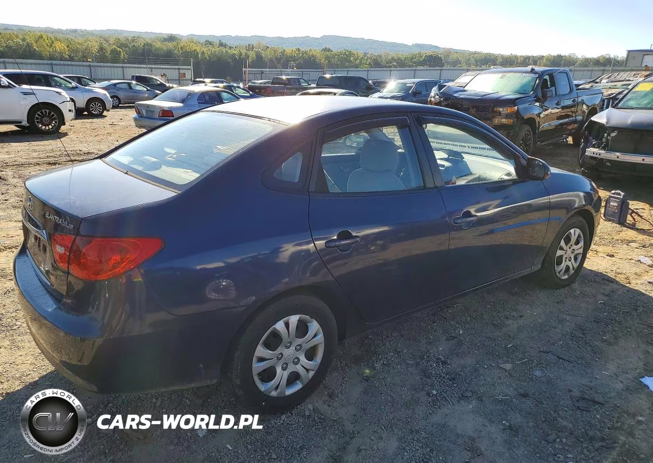 2010 Hyundai Elantra Blue VIN:KMHDU4AD9AU133599 - 3