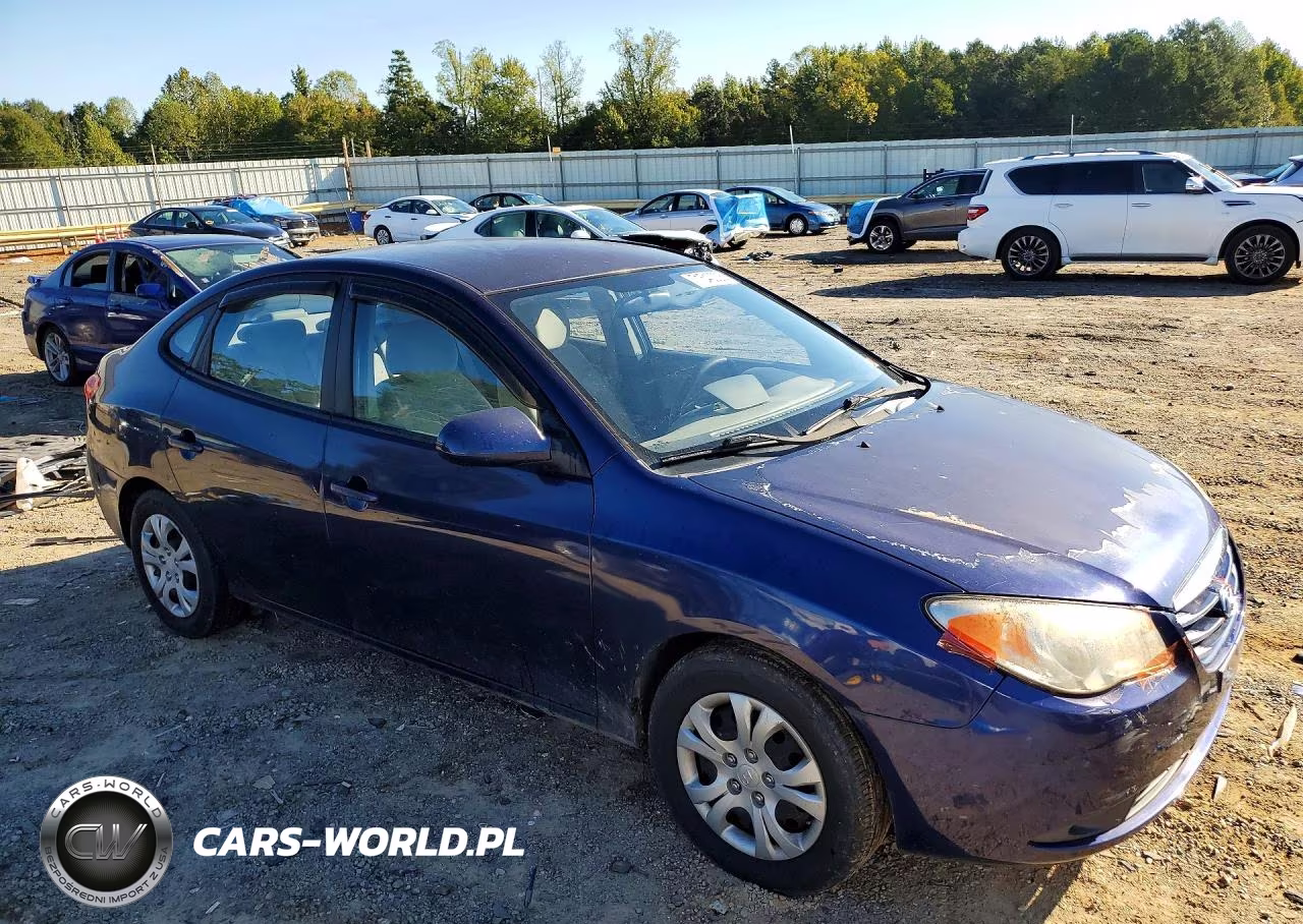 2010 Hyundai Elantra Blue VIN:KMHDU4AD9AU133599 - 4