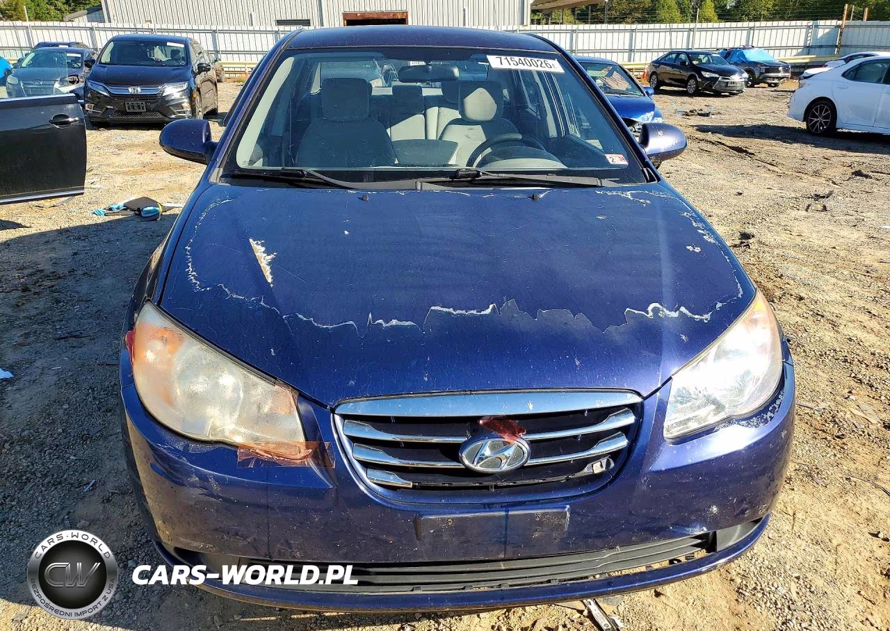 2010 Hyundai Elantra Blue VIN:KMHDU4AD9AU133599 - 5