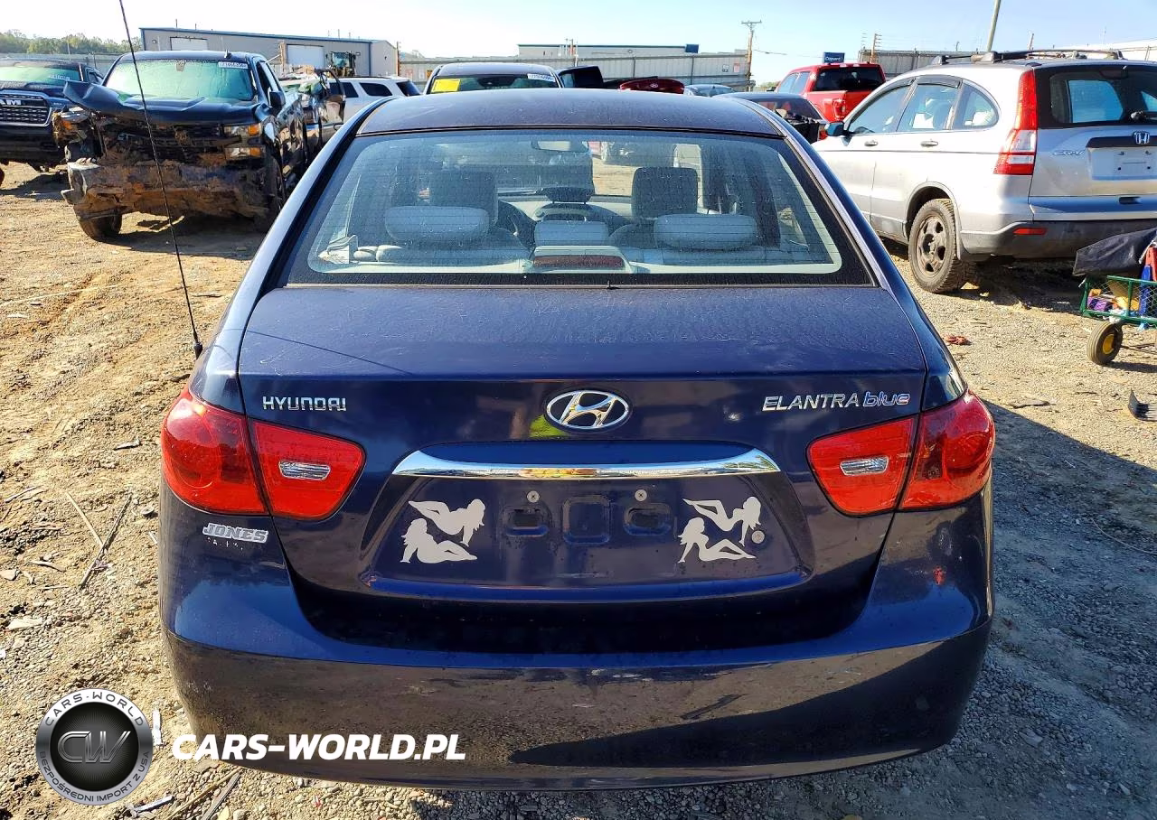 2010 Hyundai Elantra Blue VIN:KMHDU4AD9AU133599 - 6