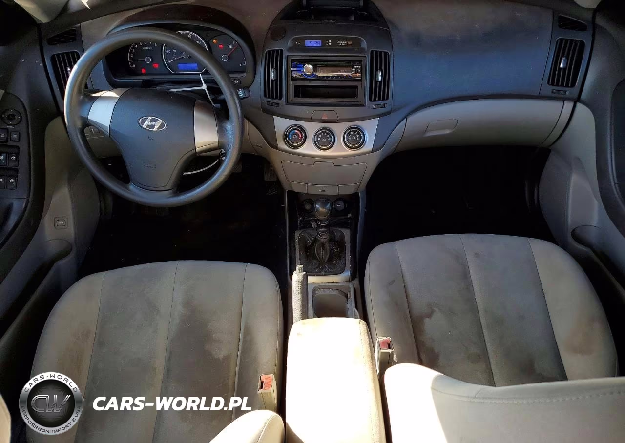 2010 Hyundai Elantra Blue VIN:KMHDU4AD9AU133599 - 8