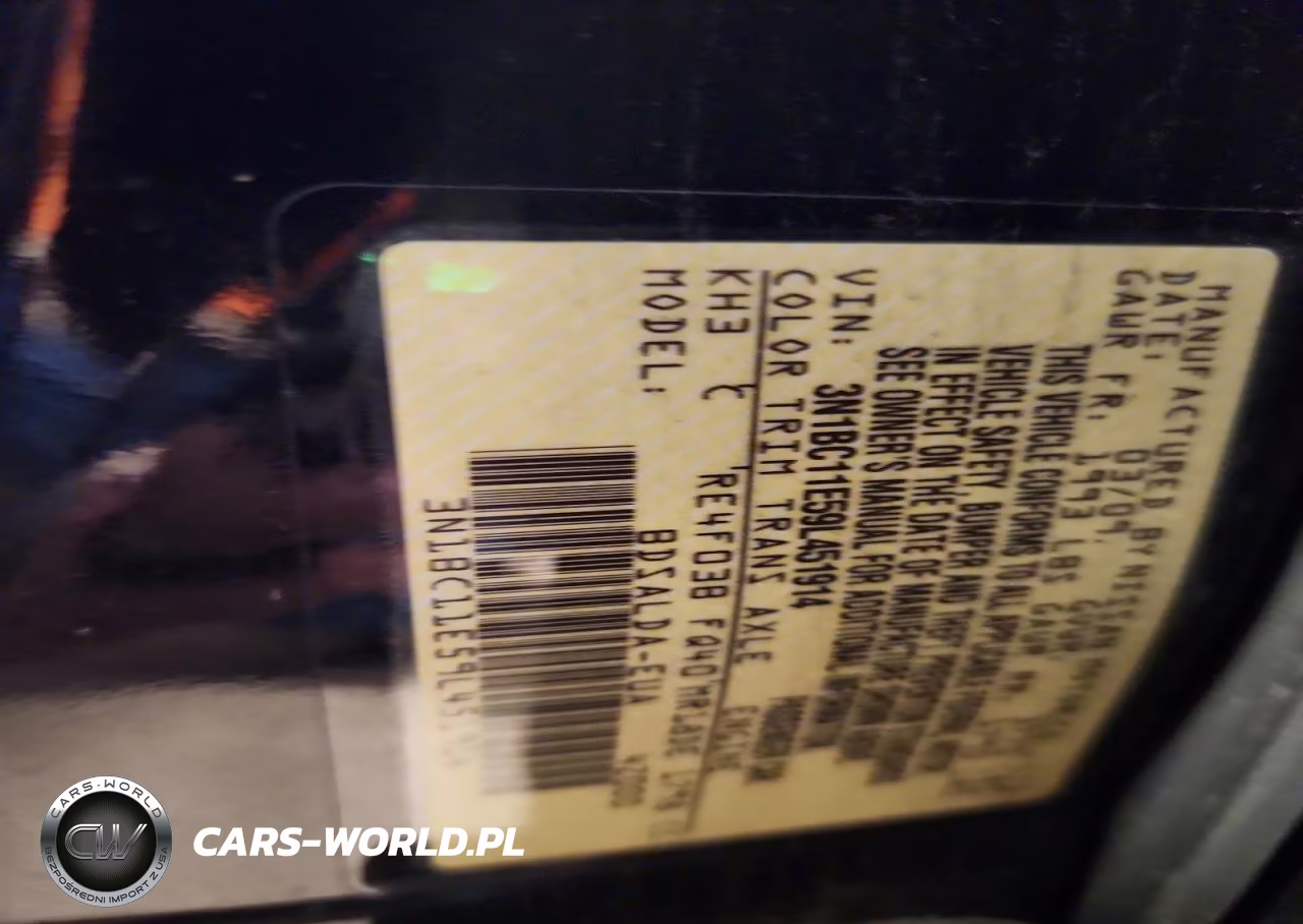 2009 Nissan Versa 1.8 S VIN:3N1BC11E59L451914 - 12
