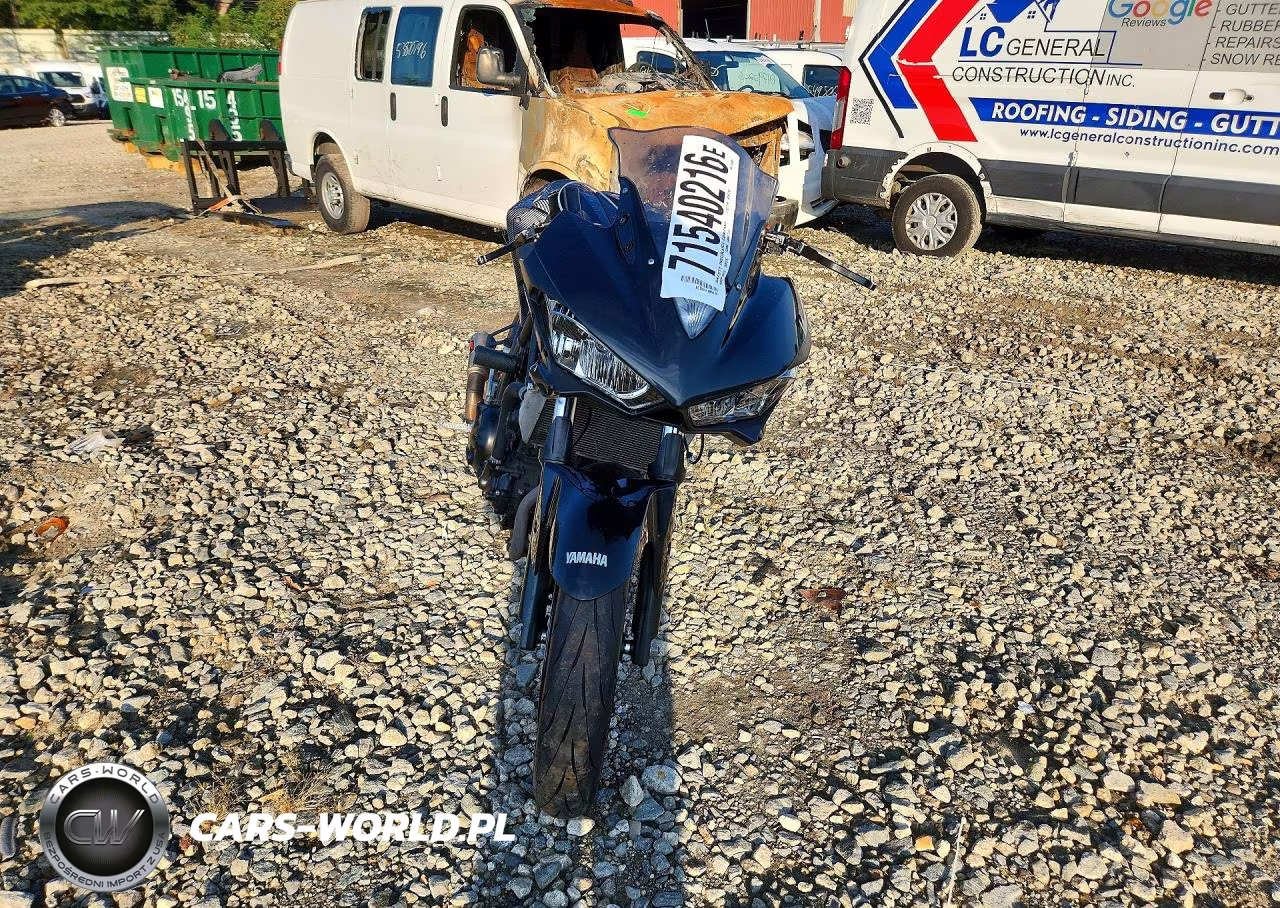 2018 Yamaha Yzfr3 VIN:MH3RH06Y1JK018088 - 2