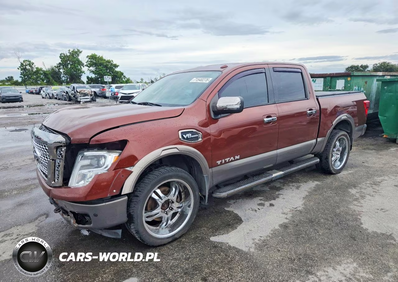 2017 Nissan Titan Platinum Reserve VIN:1N6AA1E51HN516813 - 1