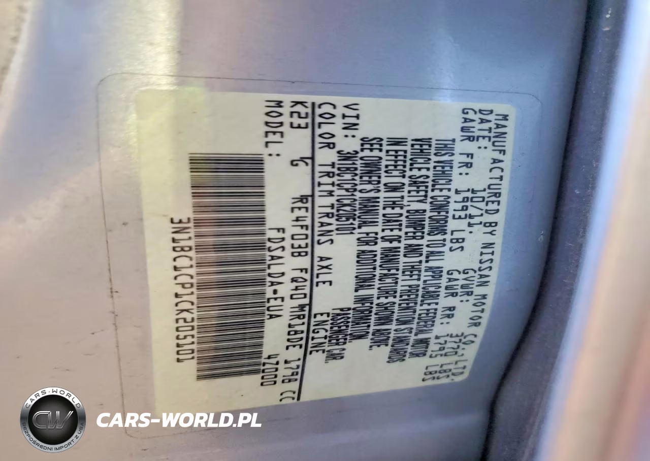 2012 Nissan Versa 1.8 S VIN:3N1BC1CP1CK205101 - 13