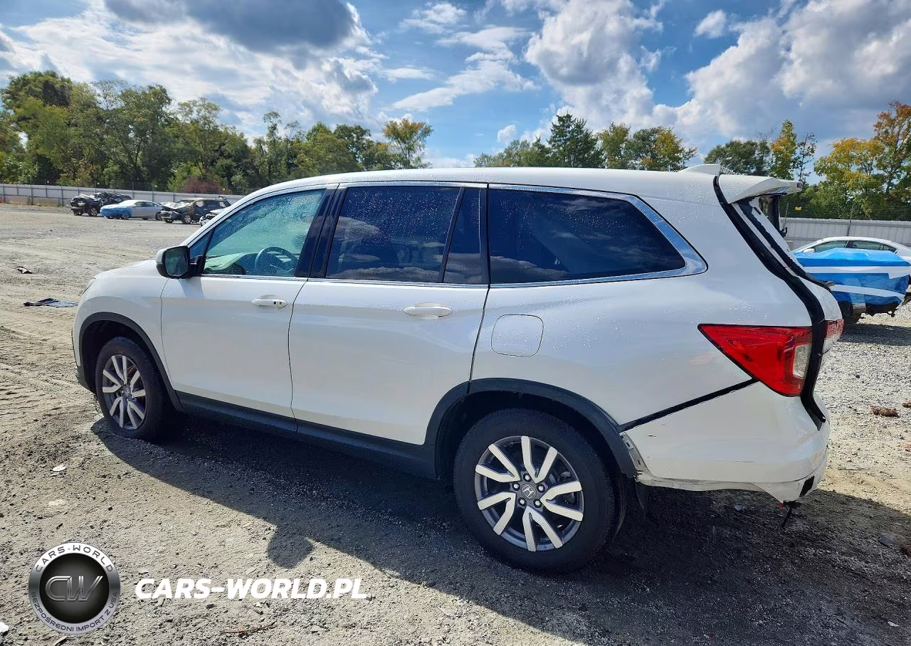 2019 Honda Pilot Exl VIN:5FNYF5H47KB009689 - 2