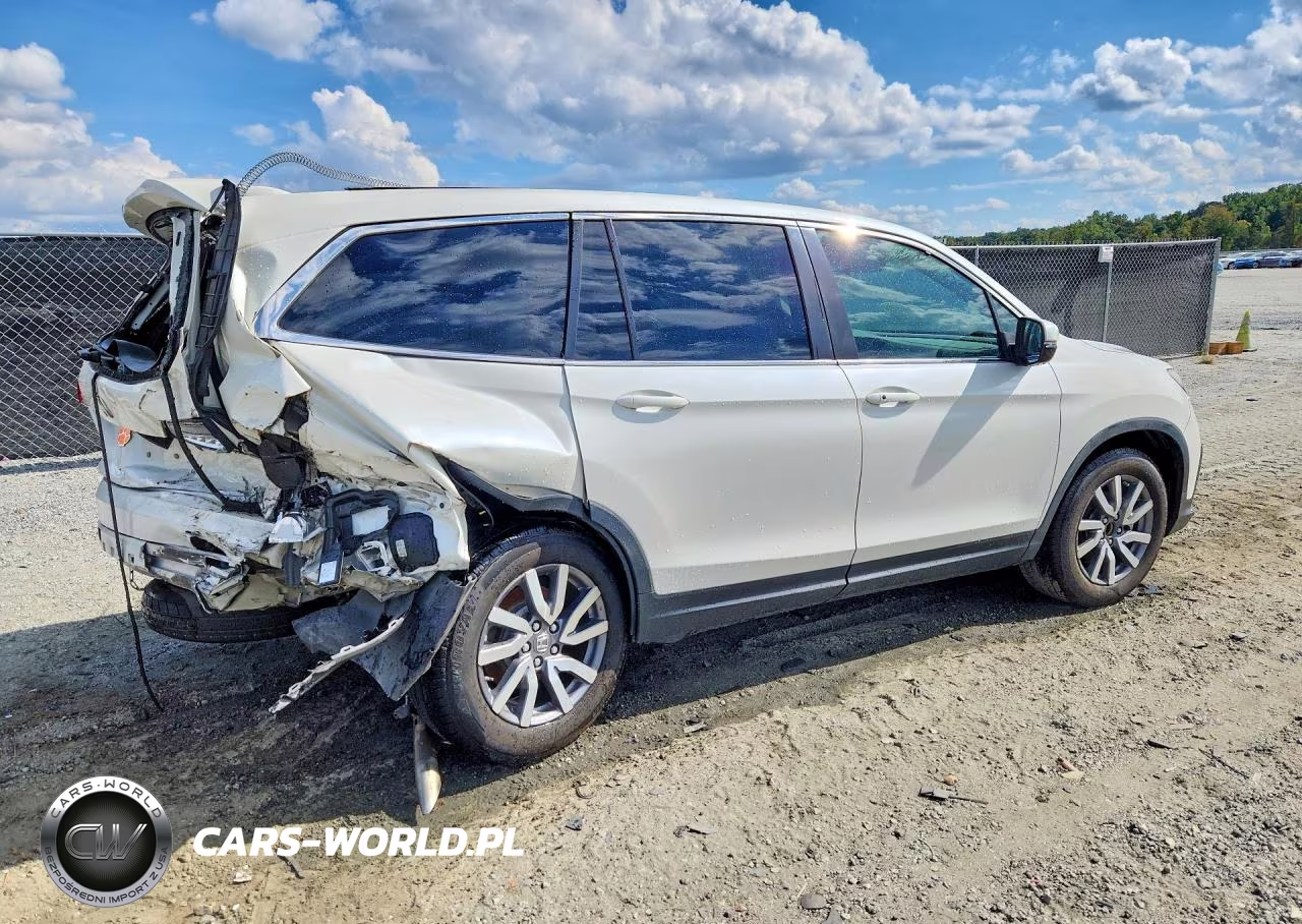 2019 Honda Pilot Exl VIN:5FNYF5H47KB009689 - 3